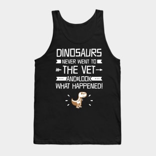 Funny Veterinarian Gifts Vet Tech Cute Tank Top